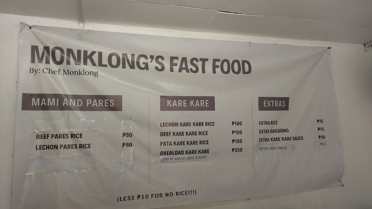 Chef monklong Photo Menu 6