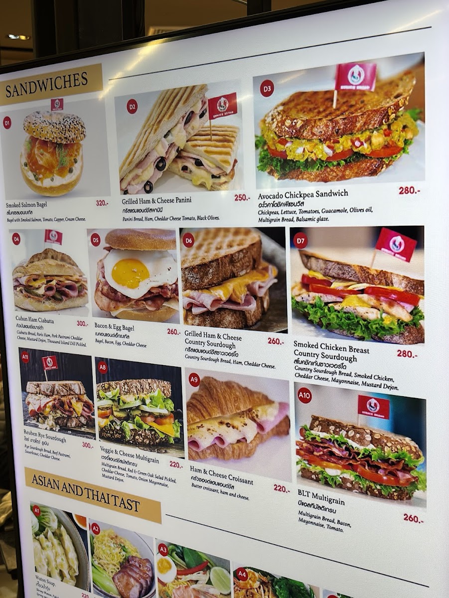 Zurich Bread Cafe Photo Menu 3
