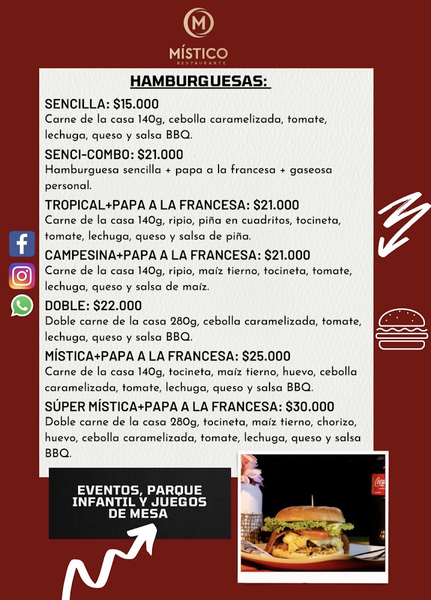 Místico Restaurante Photo Menu 3
