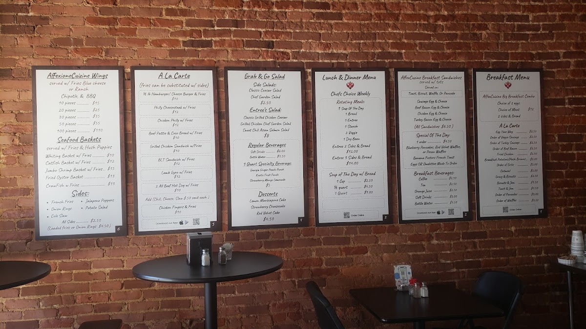 Affextionate Cuizine Photo Menu 3