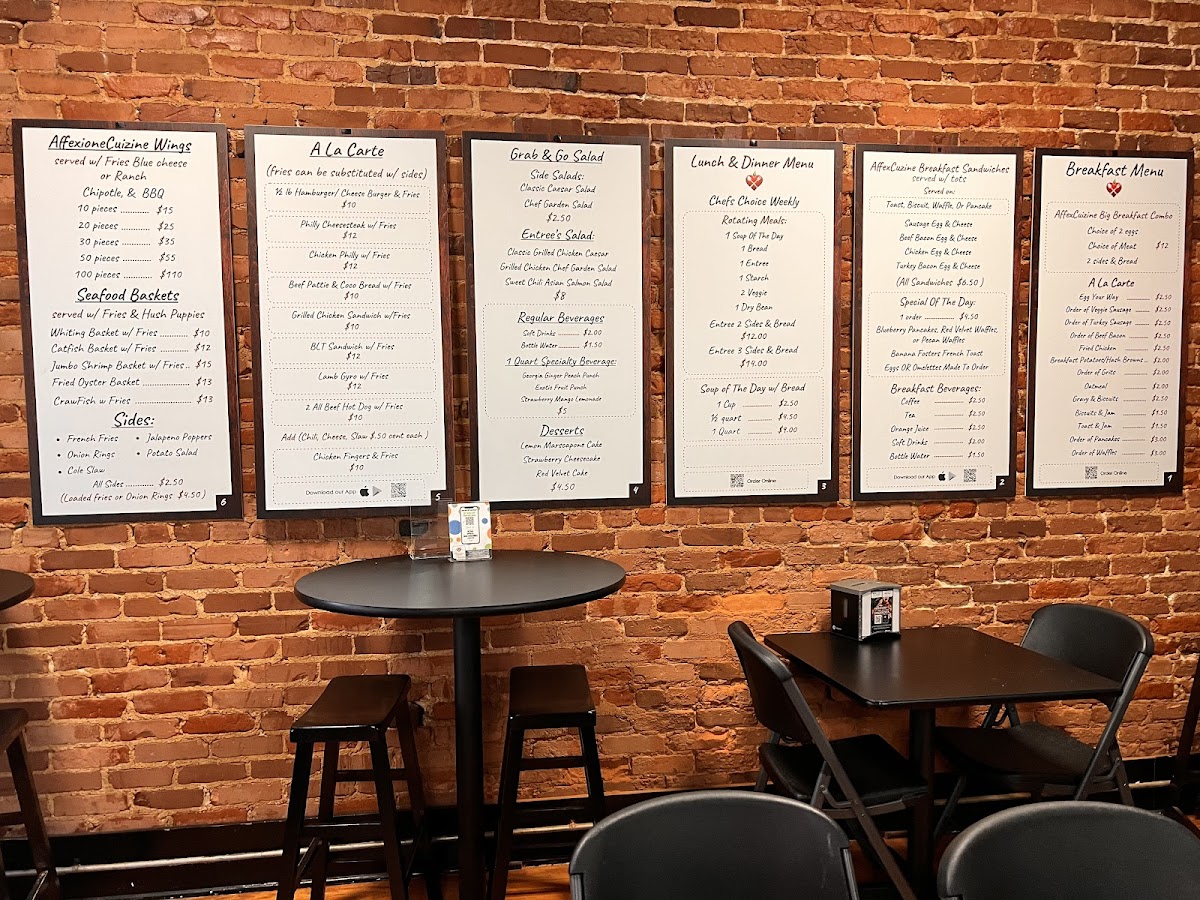 Affextionate Cuizine Photo Menu 9
