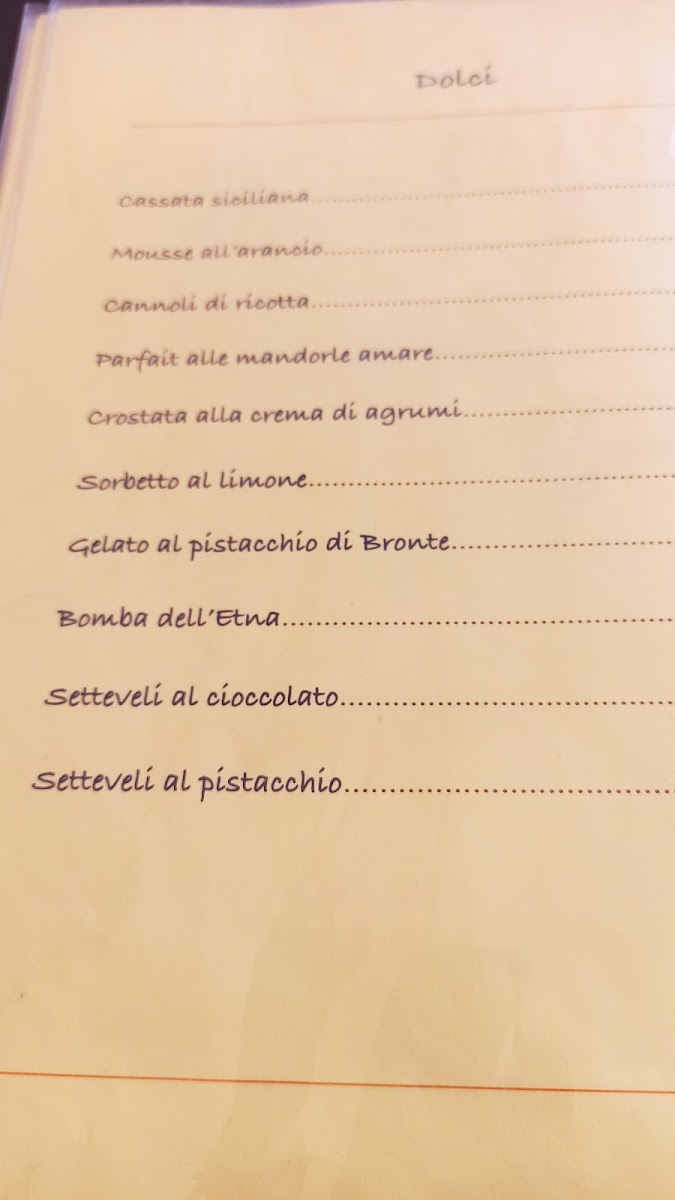 Lumie di Sicilia Photo Menu 3