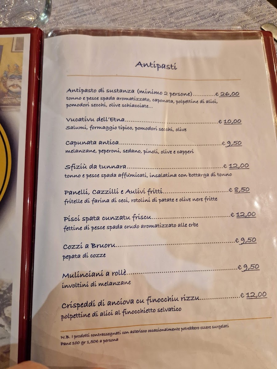 Lumie di Sicilia Photo Menu 6