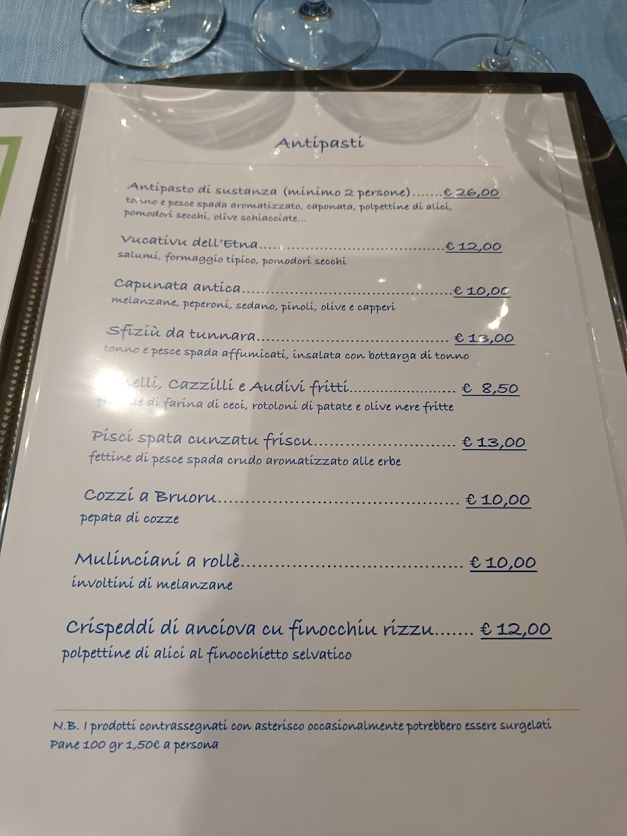 Lumie di Sicilia Photo Menu 9