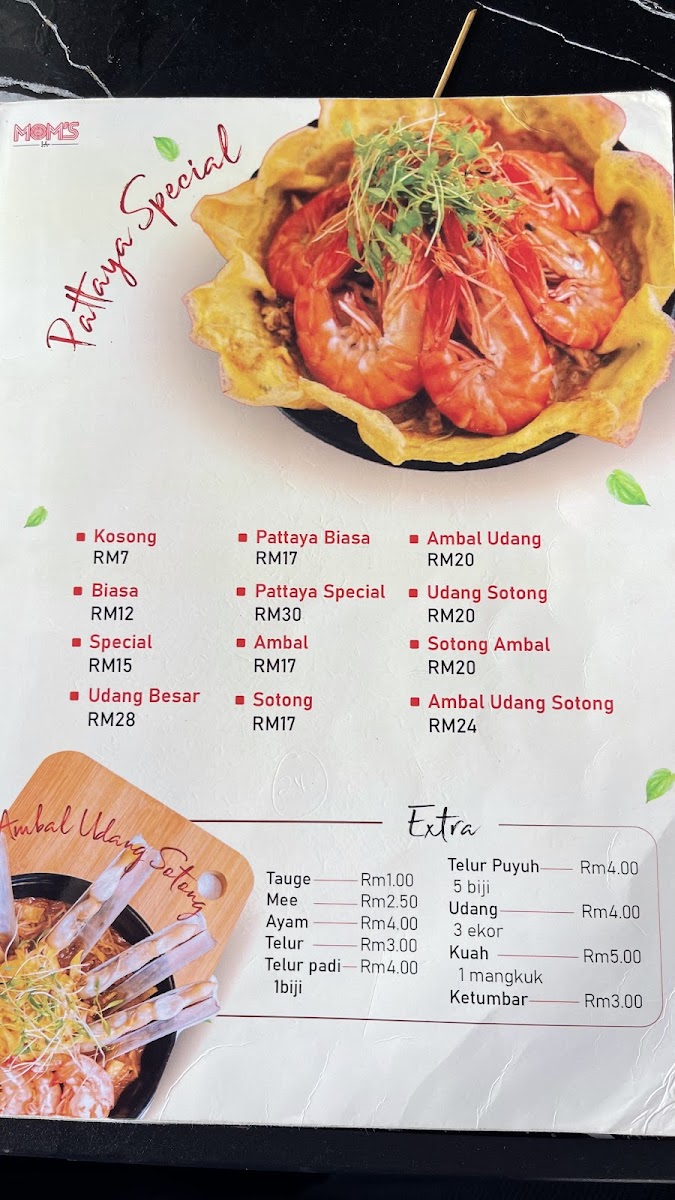 Mom's Laksa Photo Menu 9