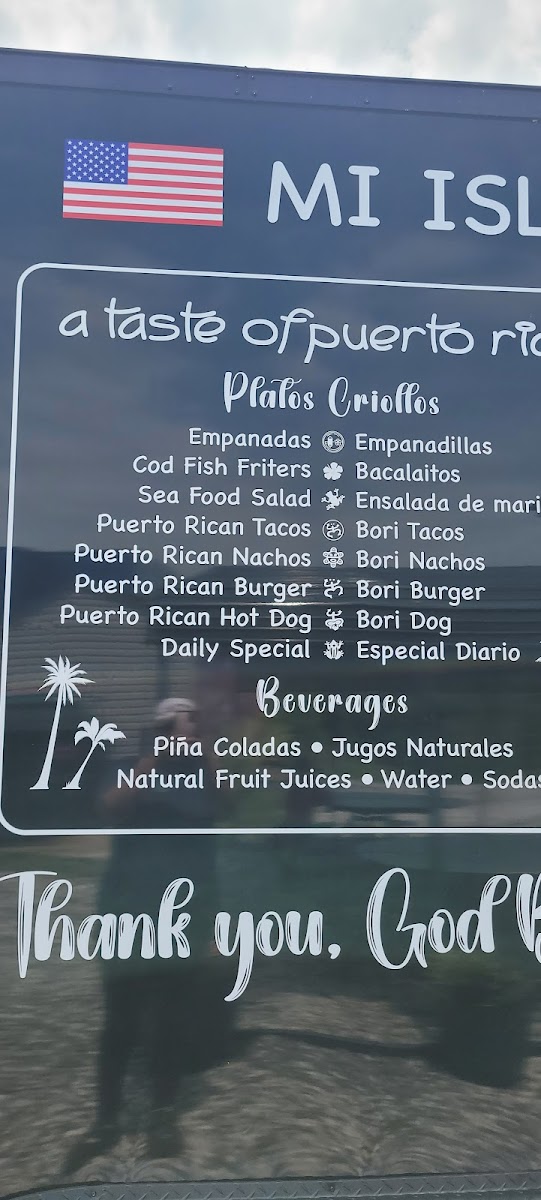 Mi Isla Bella Food Truck Photo Menu 5