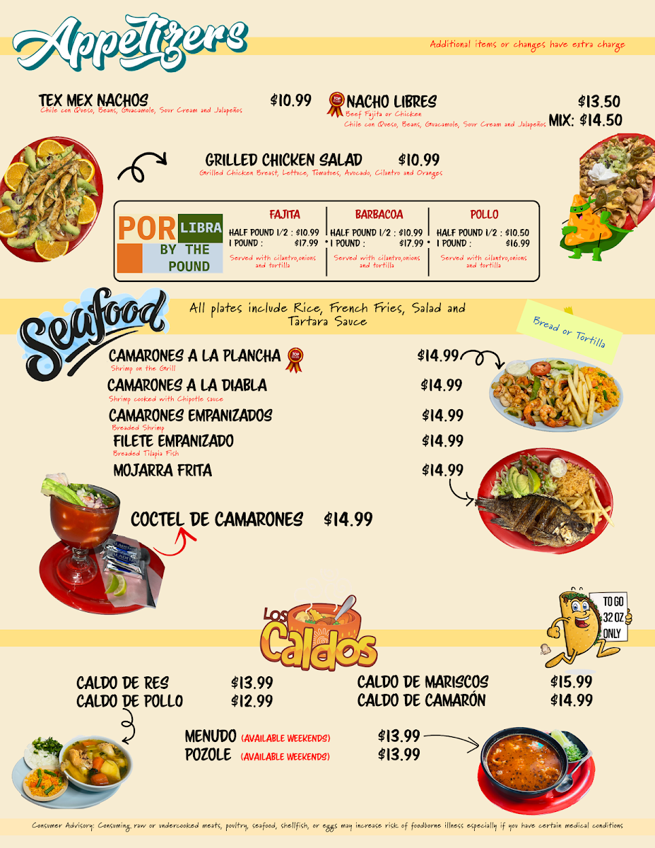 Tacos Toreados Photo Menu 1