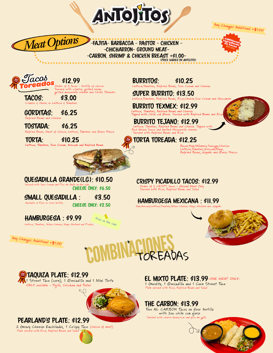 Tacos Toreados Photo Menu 4