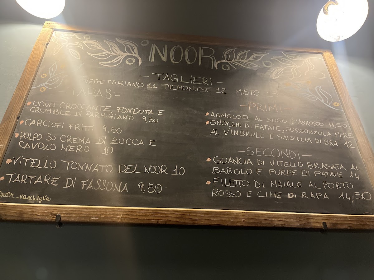Noor Vanchiglia Photo Menu 1