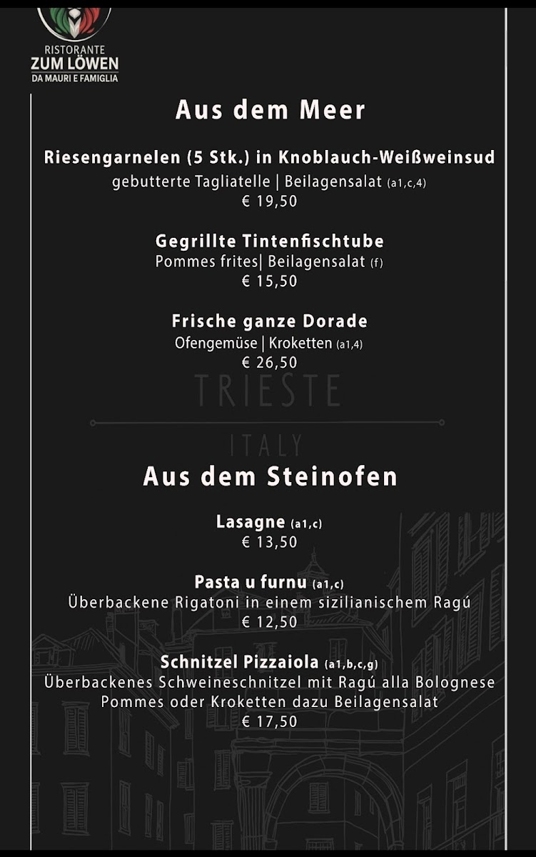 Gasthof zum Löwen da mauri e famiglia Photo Menu 2