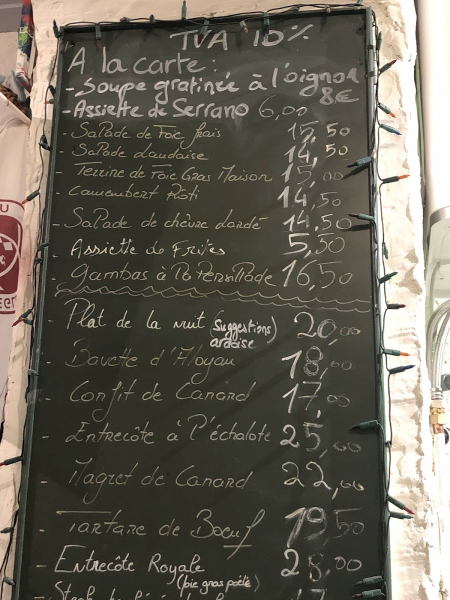 Bar Des Capucins Chez Ludo Photo Menu 2