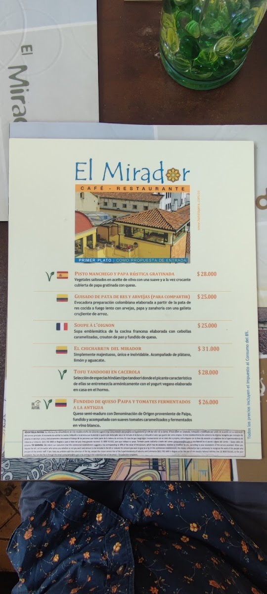 Restaurante El Mirador Photo Menu 5