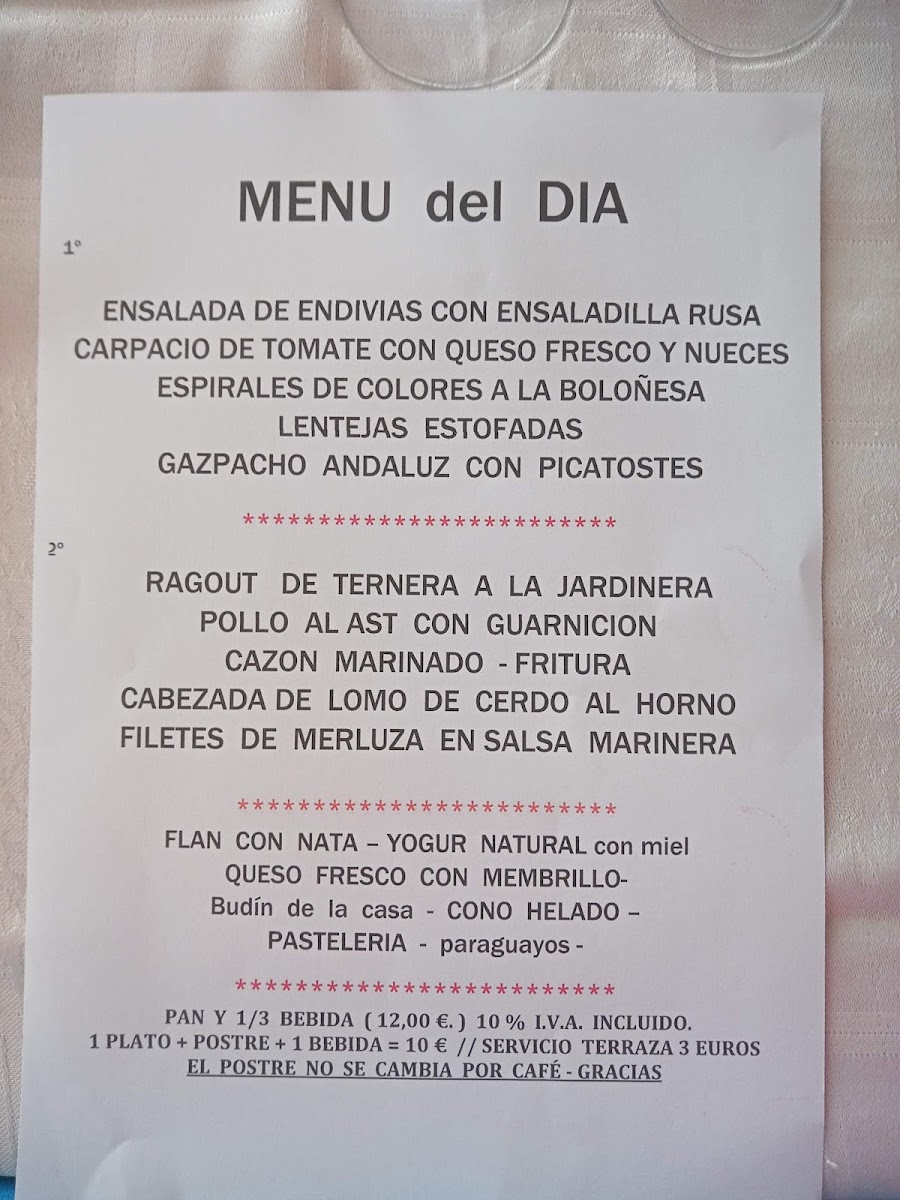 Hostal del Foix Restaurant Photo Menu 6
