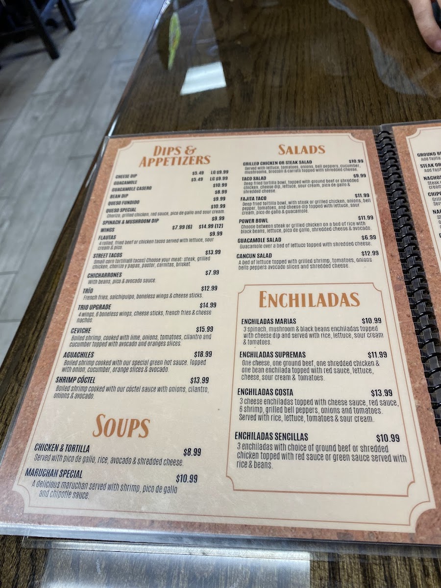 Canterero Mexican Grille Photo Menu 8
