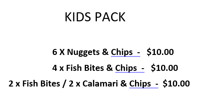 Reservoir Road Takeaway Photo Menu 7