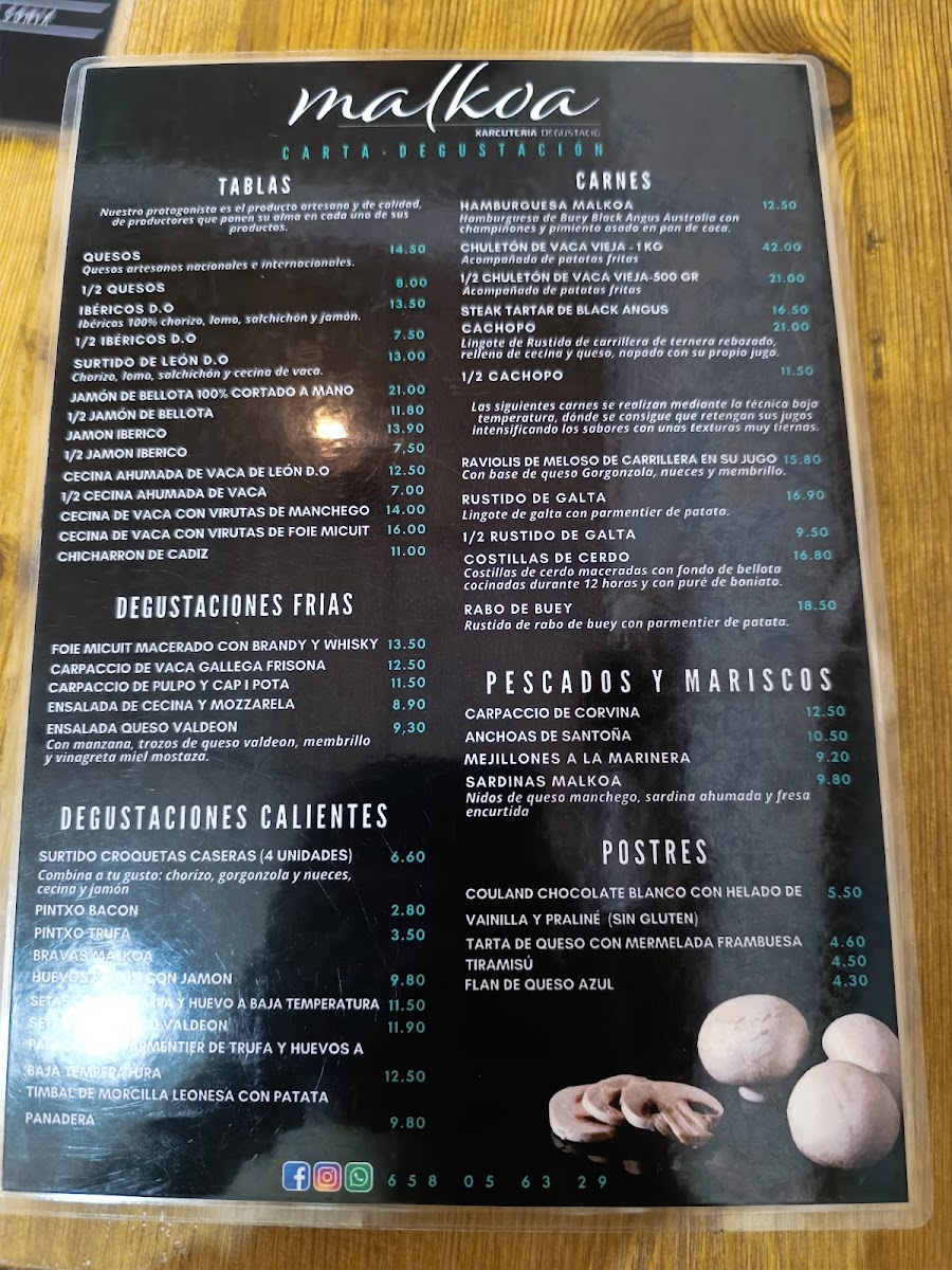 Malkoa – Xarcuteria i degustació Photo Menu 10