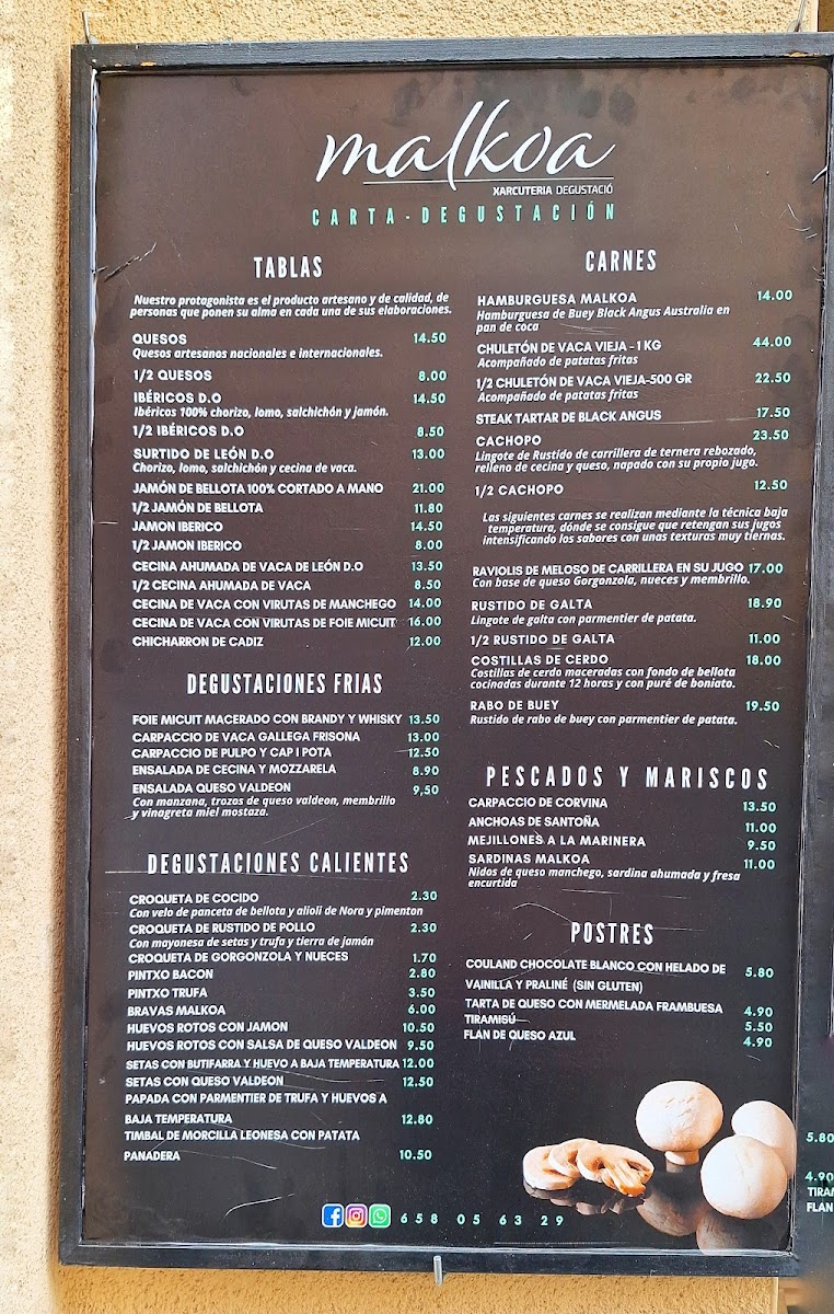 Malkoa – Xarcuteria i degustació Photo Menu 8