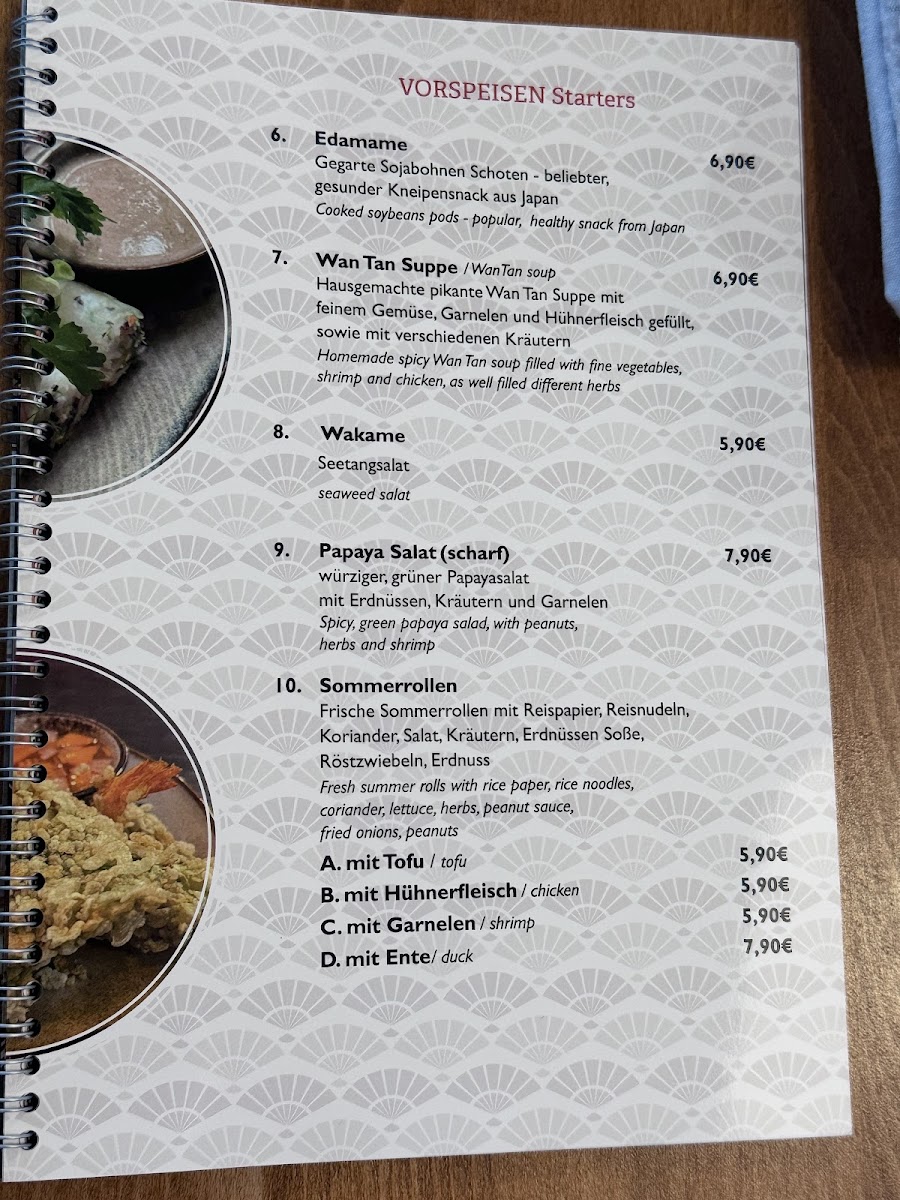 Emmy Restaurant (Vietnamesische Küche & Sushi Bar) Photo Menu 10