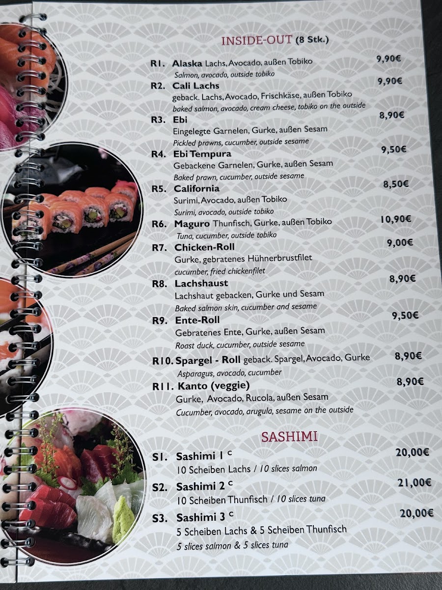 Emmy Restaurant (Vietnamesische Küche & Sushi Bar) Photo Menu 3