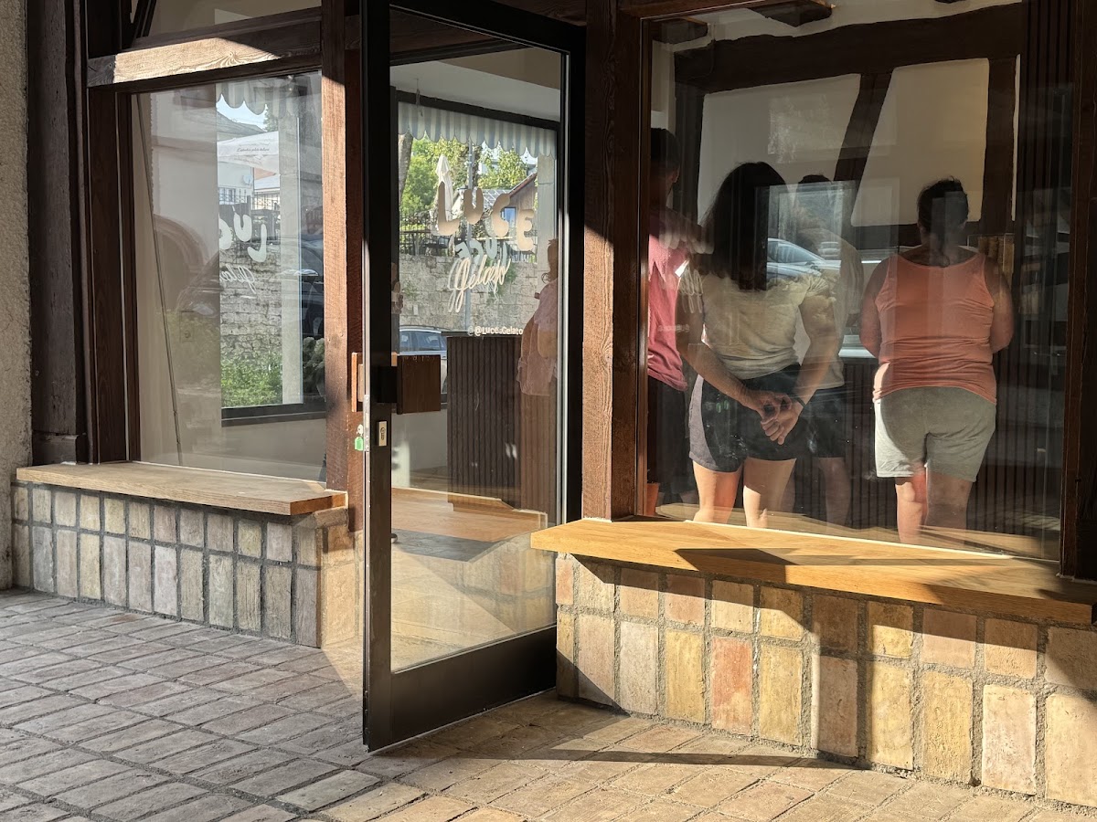 Luce Gelato & Café – Gartenterrasse