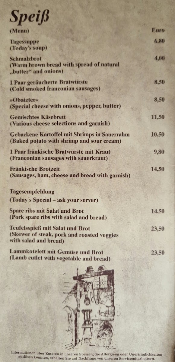 Zur Hoell Photo Menu 9