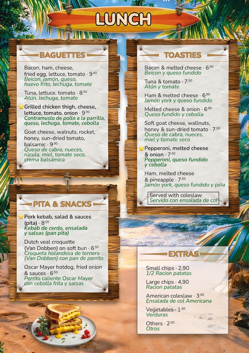 Rica`s Cocktailbar & Restaurant Photo Menu 8