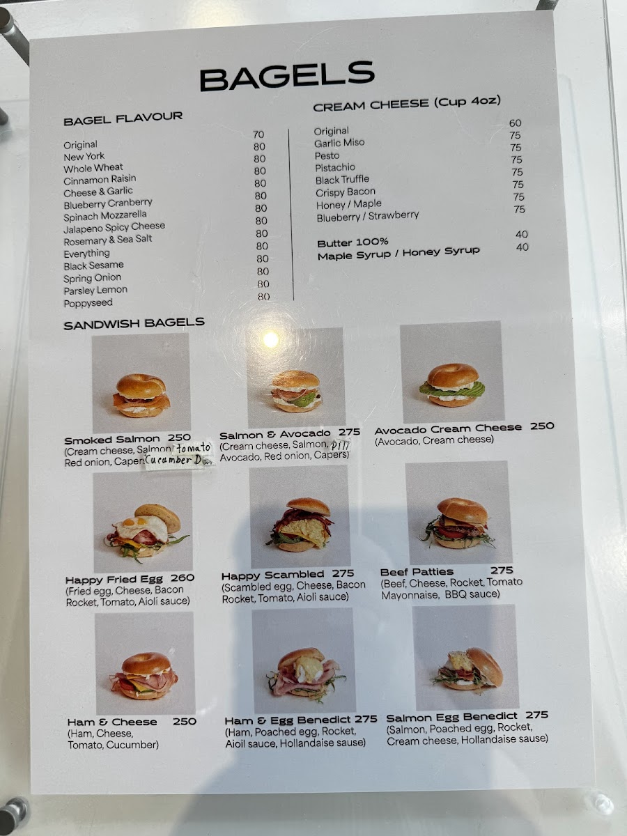SYDNY BAGELS Photo Menu 4