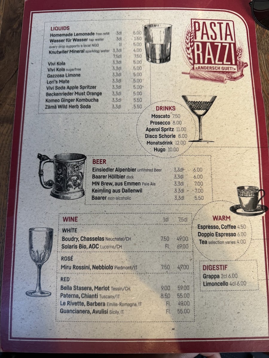 Pastarazzi Photo Menu 7