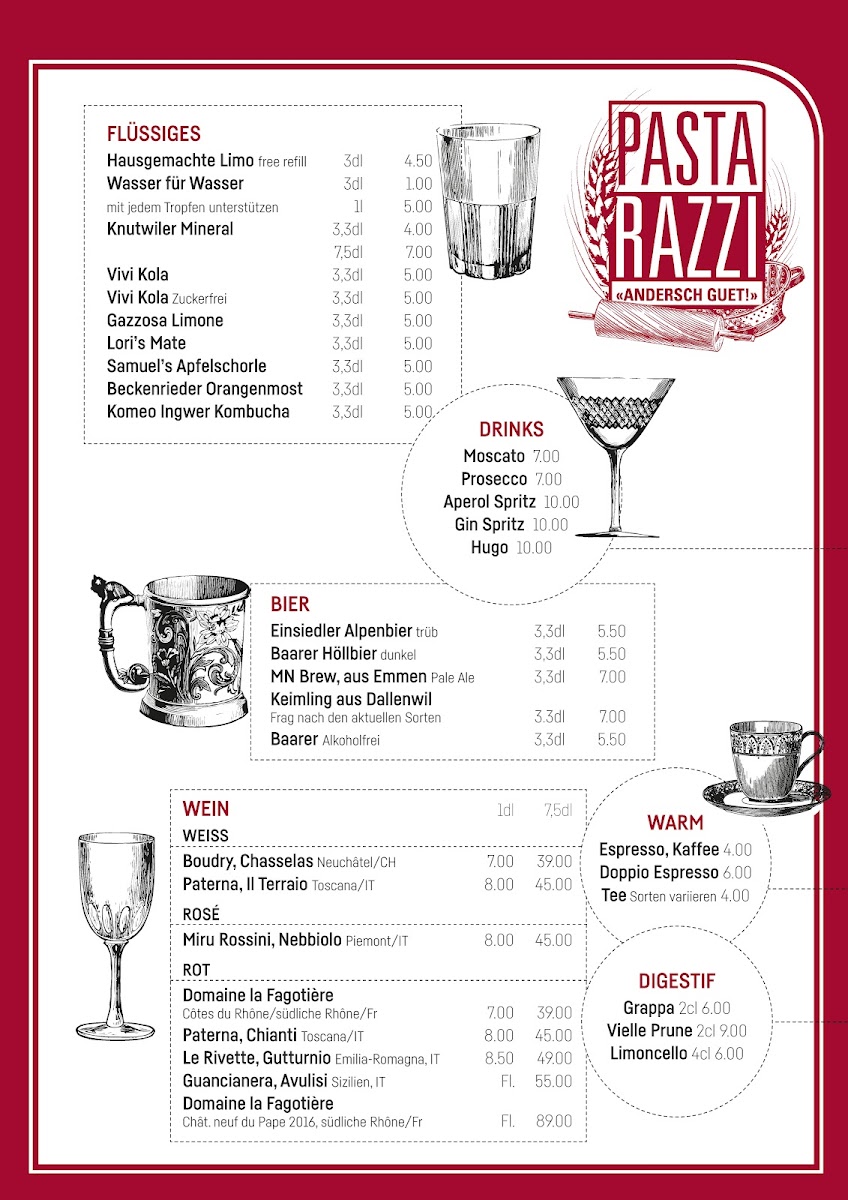 Pastarazzi Photo Menu 9