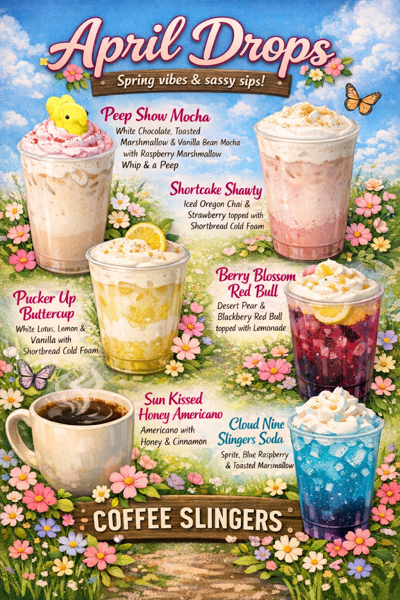 Coffee Slingers Photo Menu 2