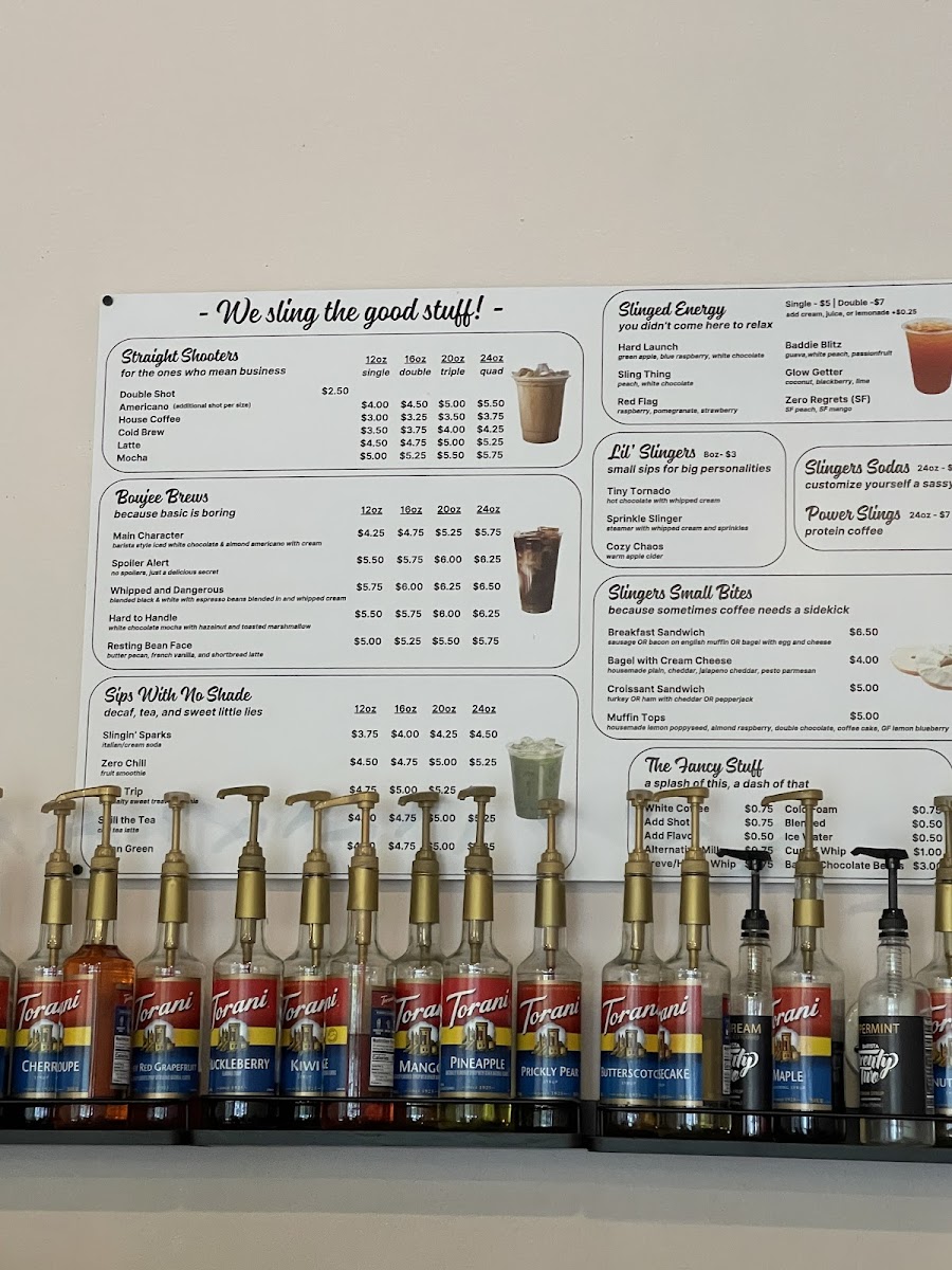Coffee Slingers Photo Menu 3