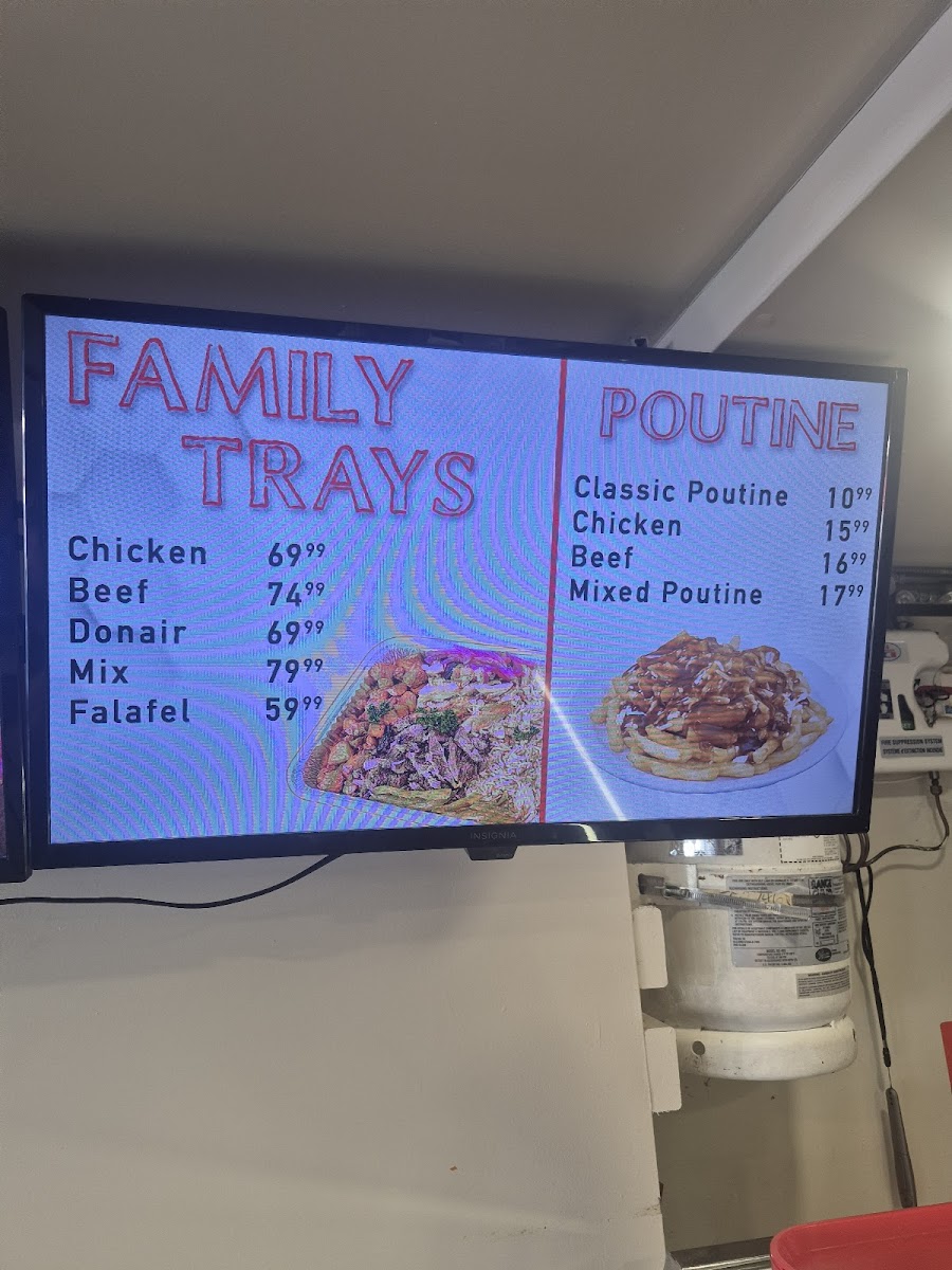 Shawarma Donair on the Falls Photo Menu 2