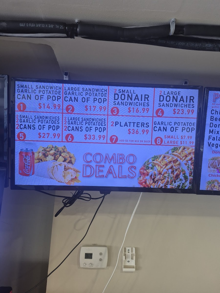 Shawarma Donair on the Falls Photo Menu 3