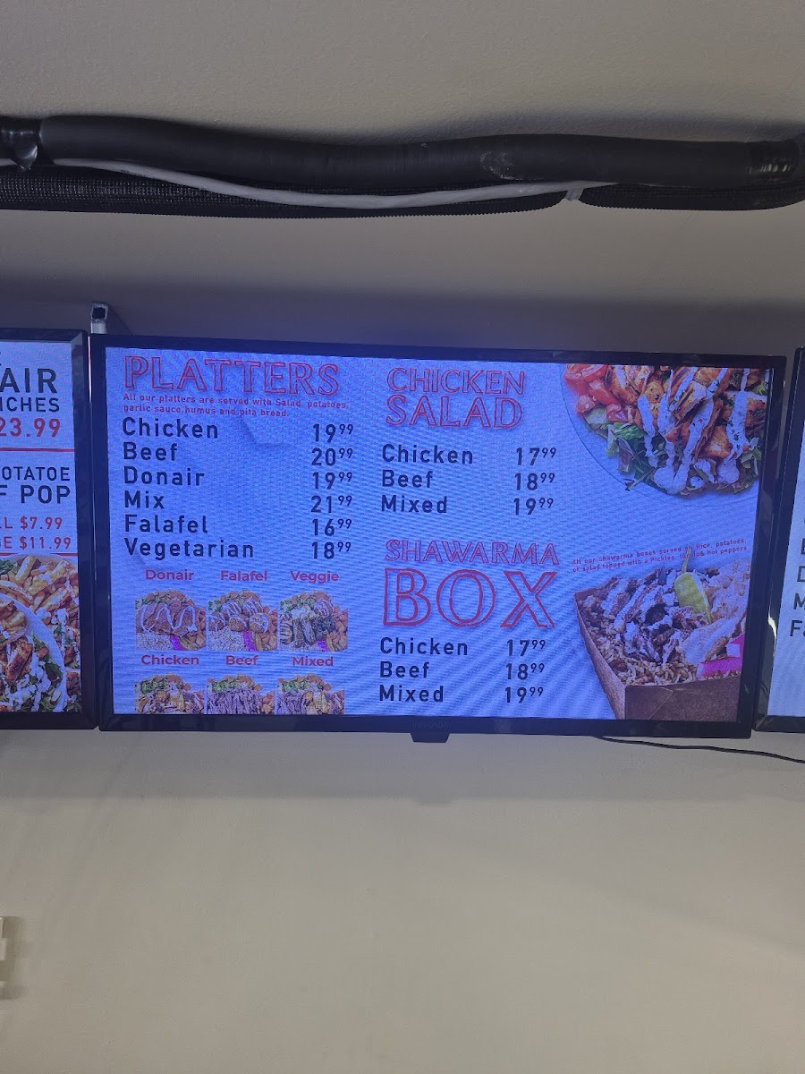 Shawarma Donair on the Falls Photo Menu 4