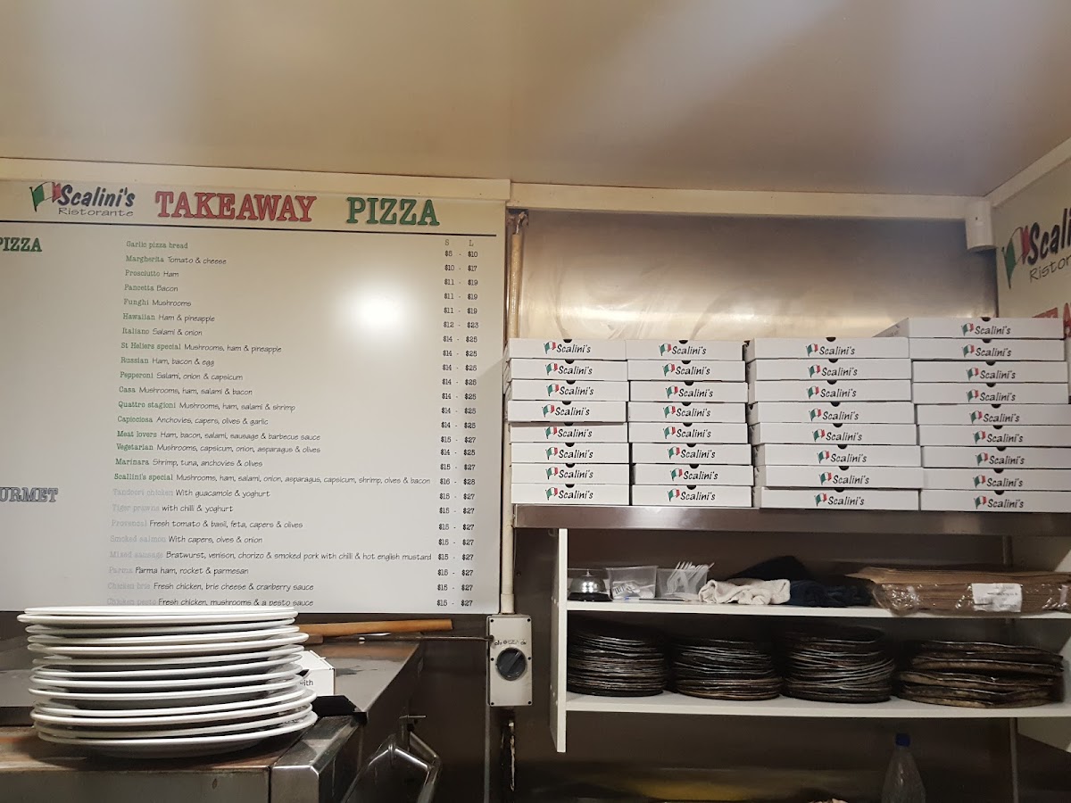 Scalini's Italian Restaurant & Pizzeria Photo Menu 10
