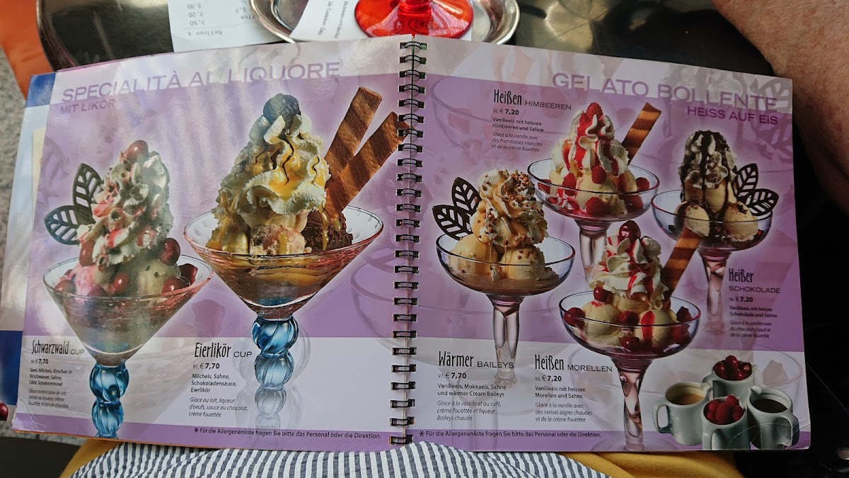 Eiscafé Florenz Photo Menu 1