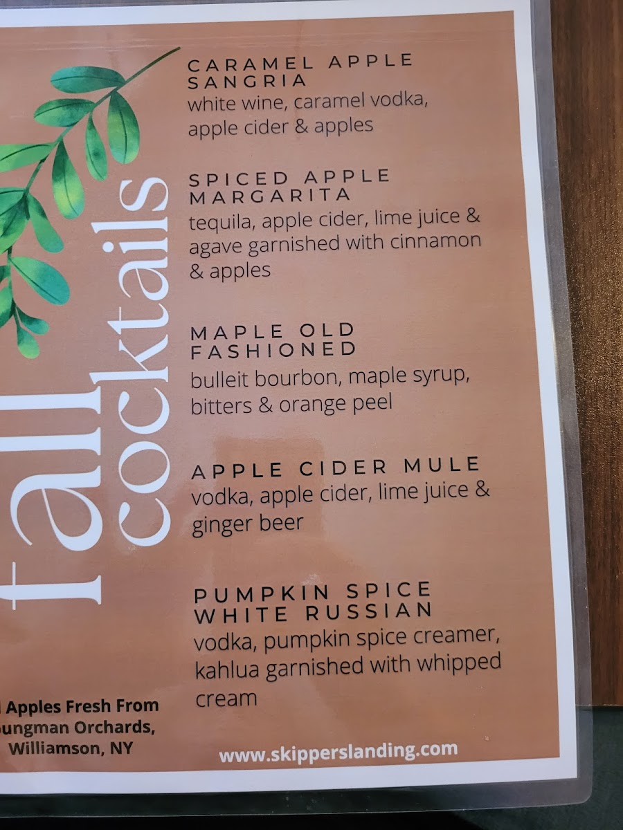 Skipper's Landing Restaurant Photo Menu 6