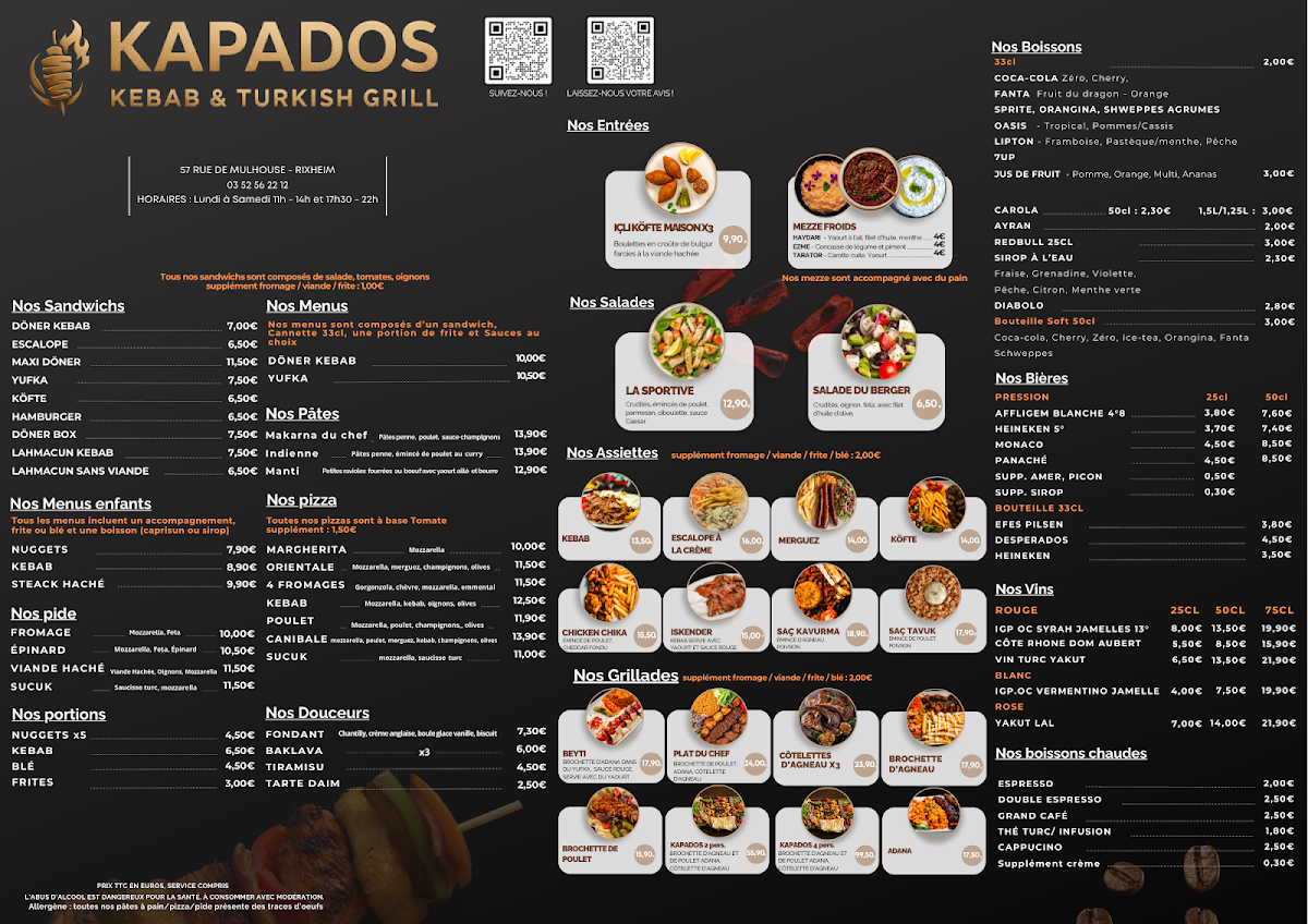 LE KAPADOS | Rixheim Photo Menu 1
