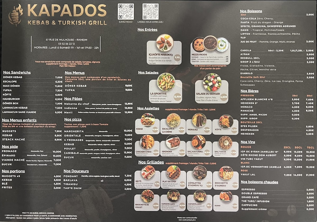 LE KAPADOS | Rixheim Photo Menu 3