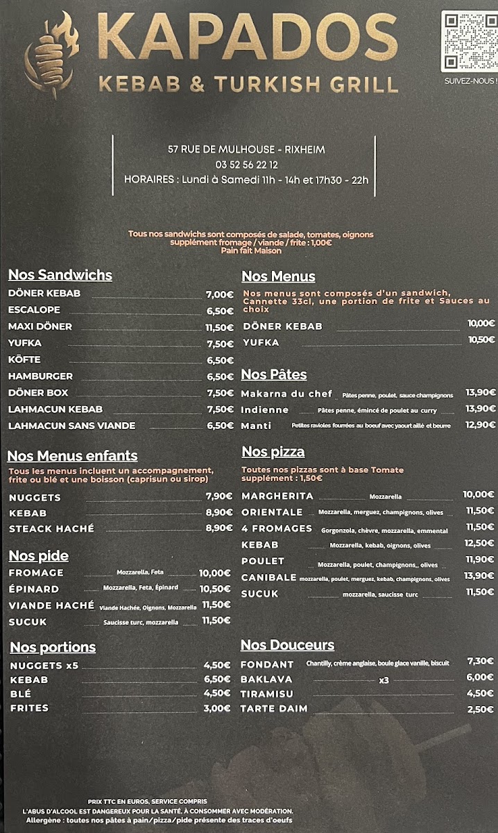 LE KAPADOS | Rixheim Photo Menu 4