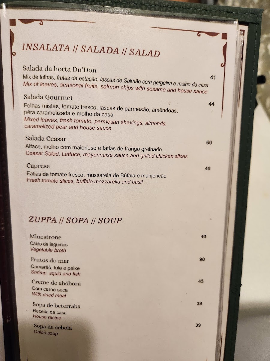 Bistrô Du’Don Photo Menu 3