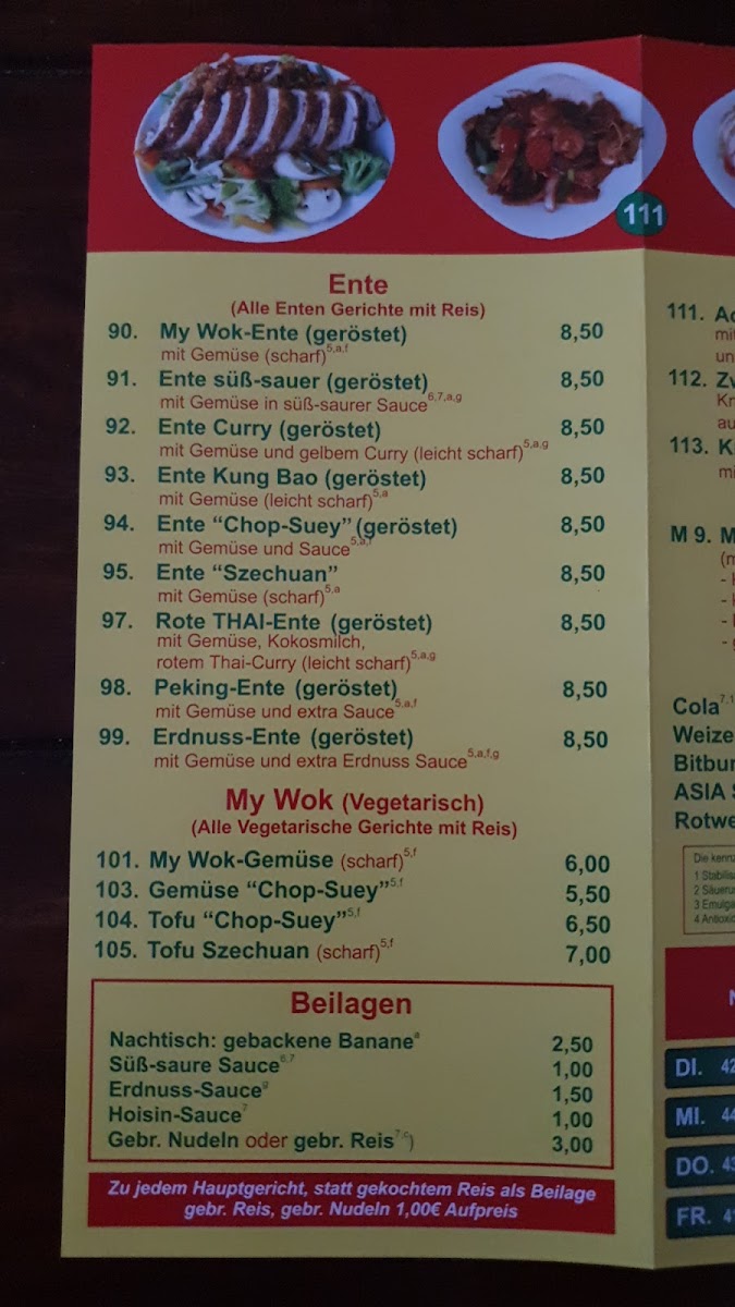 MyWok Asia Gourmet - Lieferservice Photo Menu 10