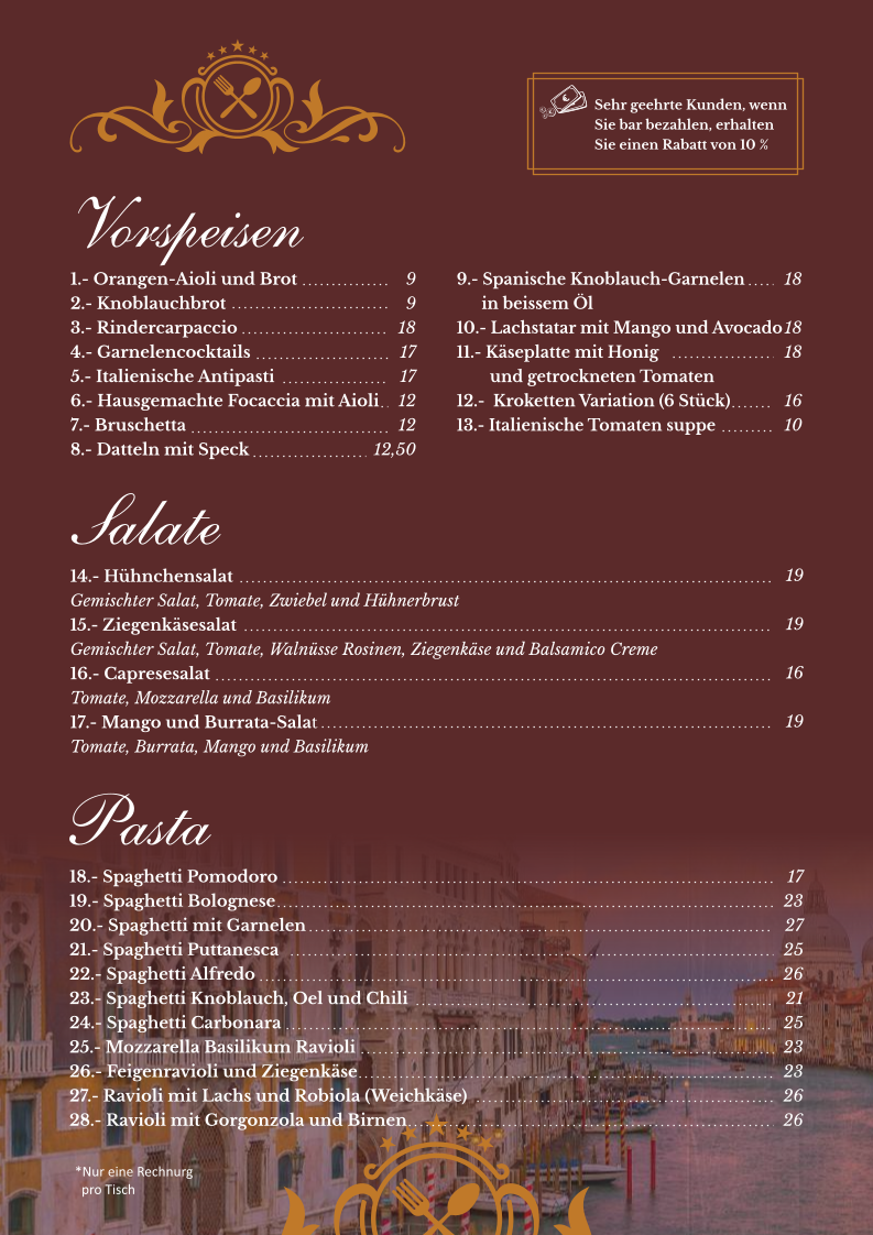 BEL SIT, TRATTORIA & PIZZERIA Photo Menu 6