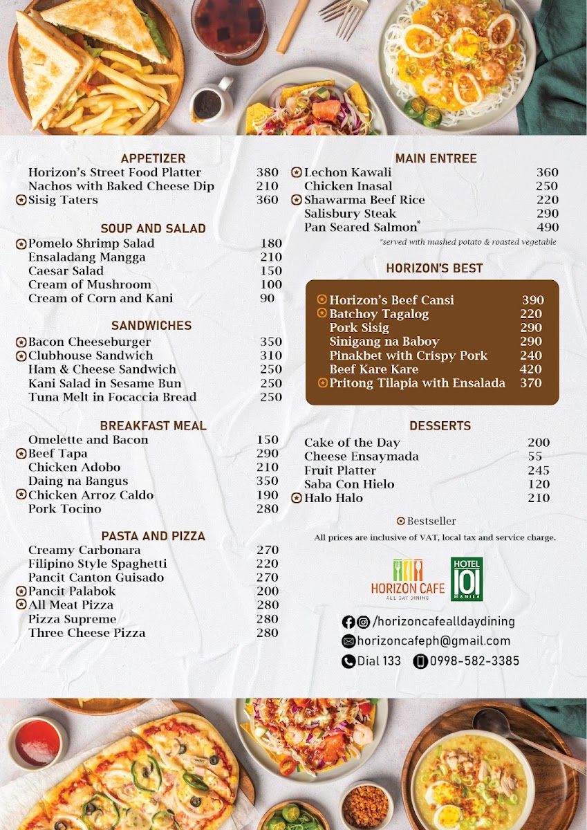 Horizon Cafe - Pasay Photo Menu 1