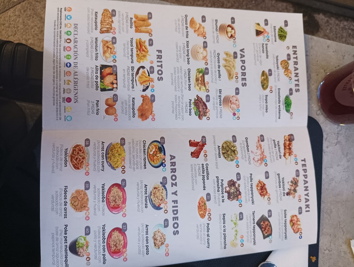 HANZO SUSHI Photo Menu 3