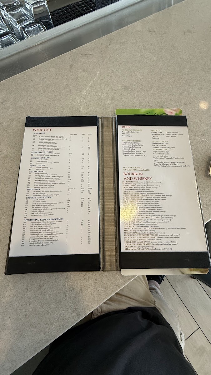 Charley's Cabana Bar Photo Menu 3