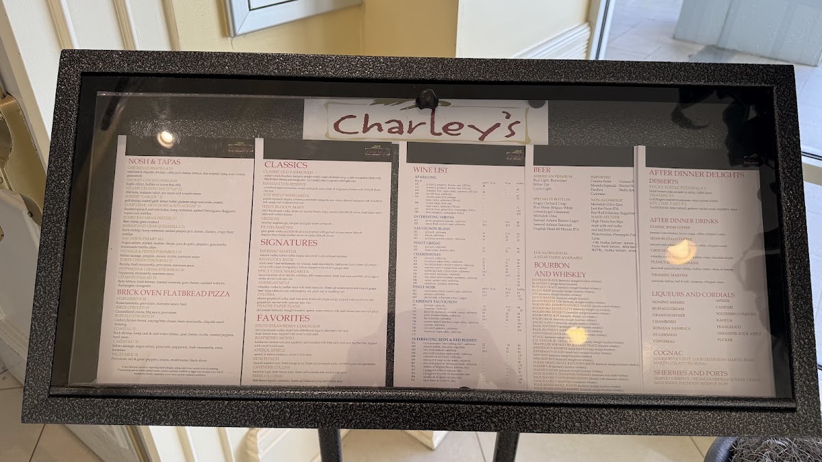 Charley's Cabana Bar Photo Menu 5