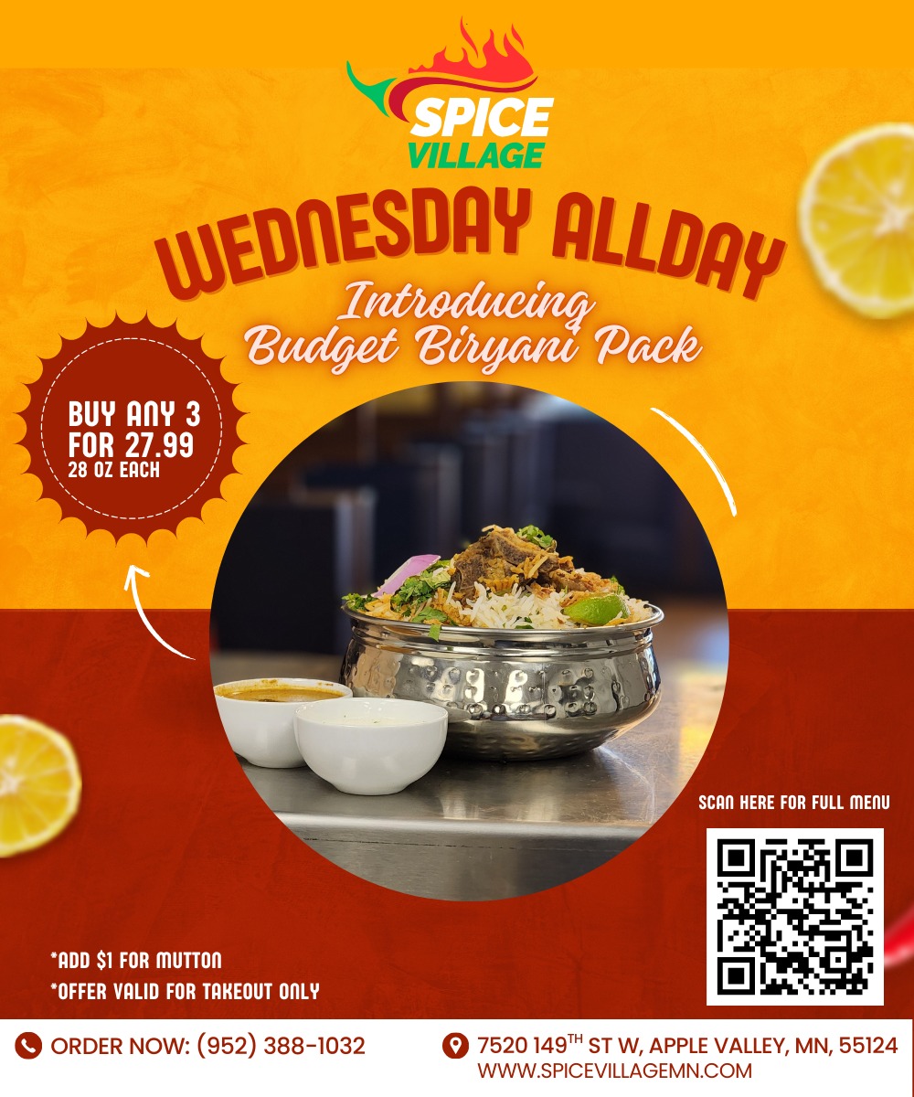 Spice Village (Indian Restaurant & Grocery) Photo Menu 4