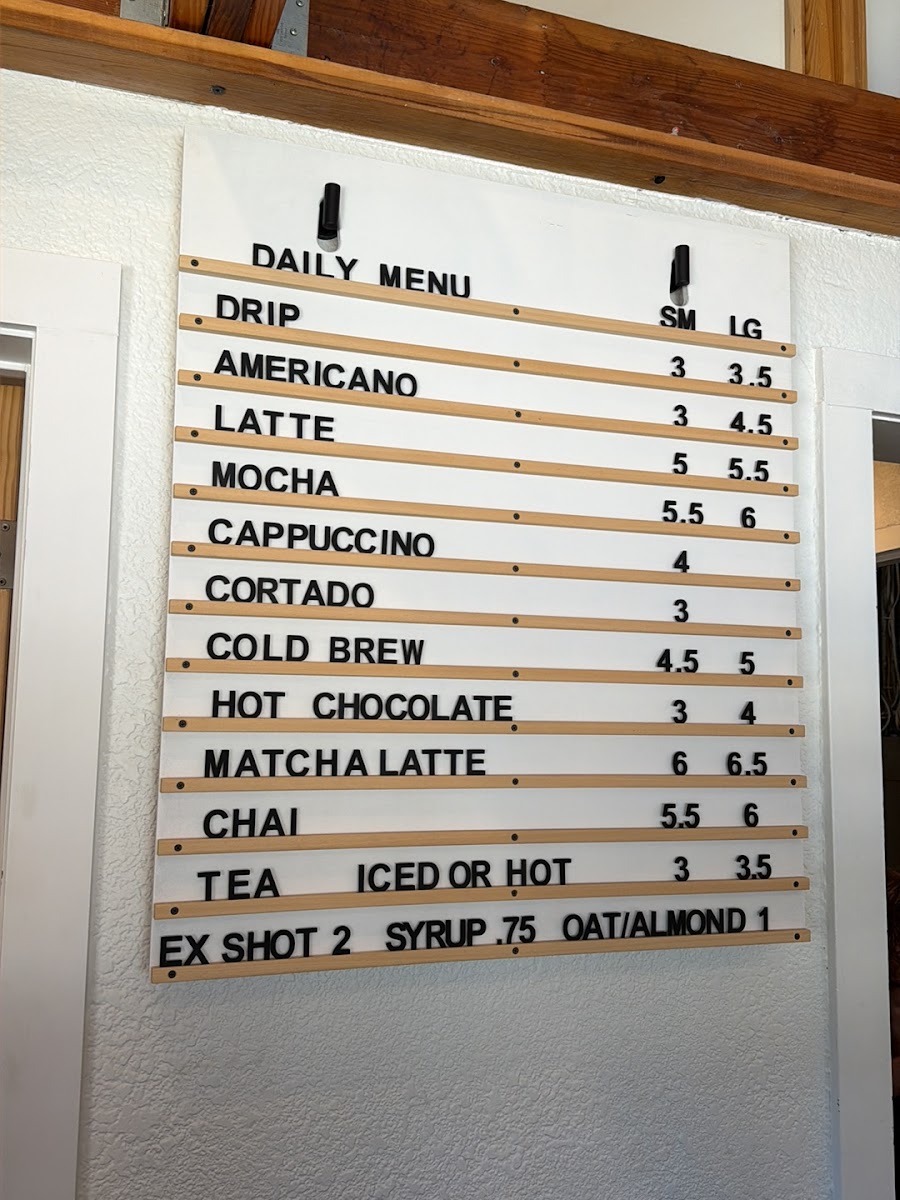 Station 3 Coffee Shop Photo Menu 2