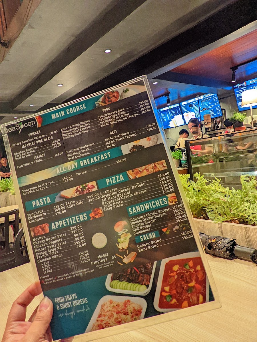 TeaSpoon Cafe Juan Luna Branch Photo Menu 6